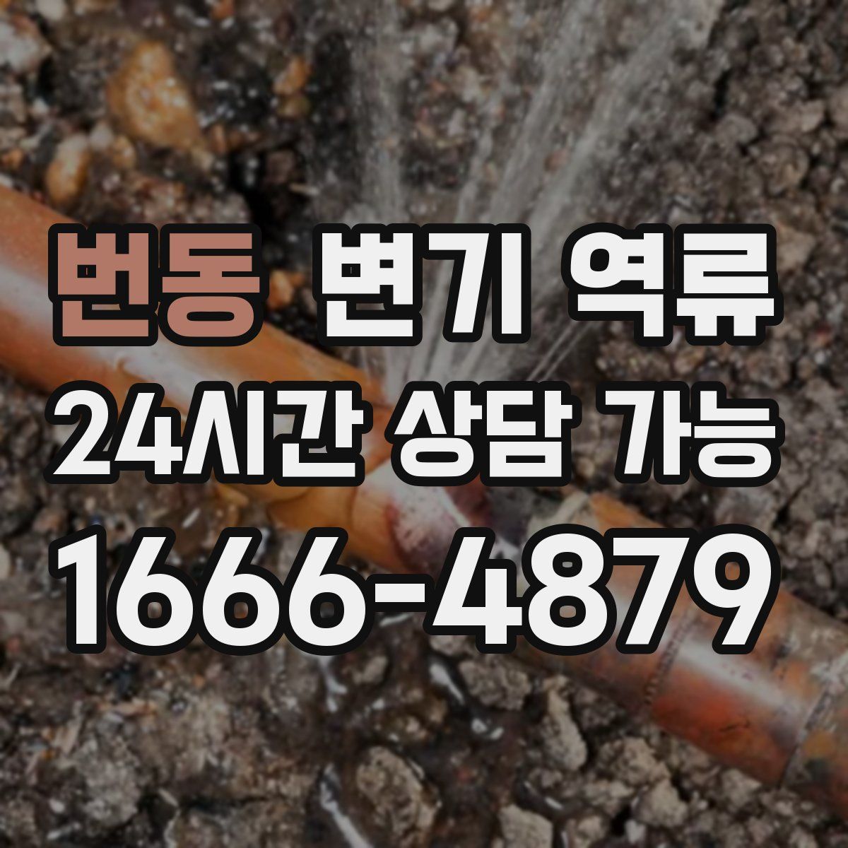 번동 변기 역류