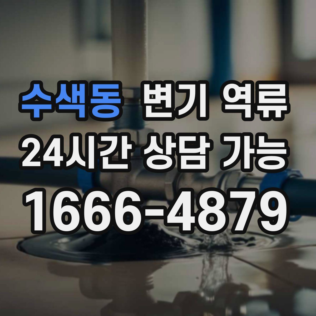 수색동 변기 역류