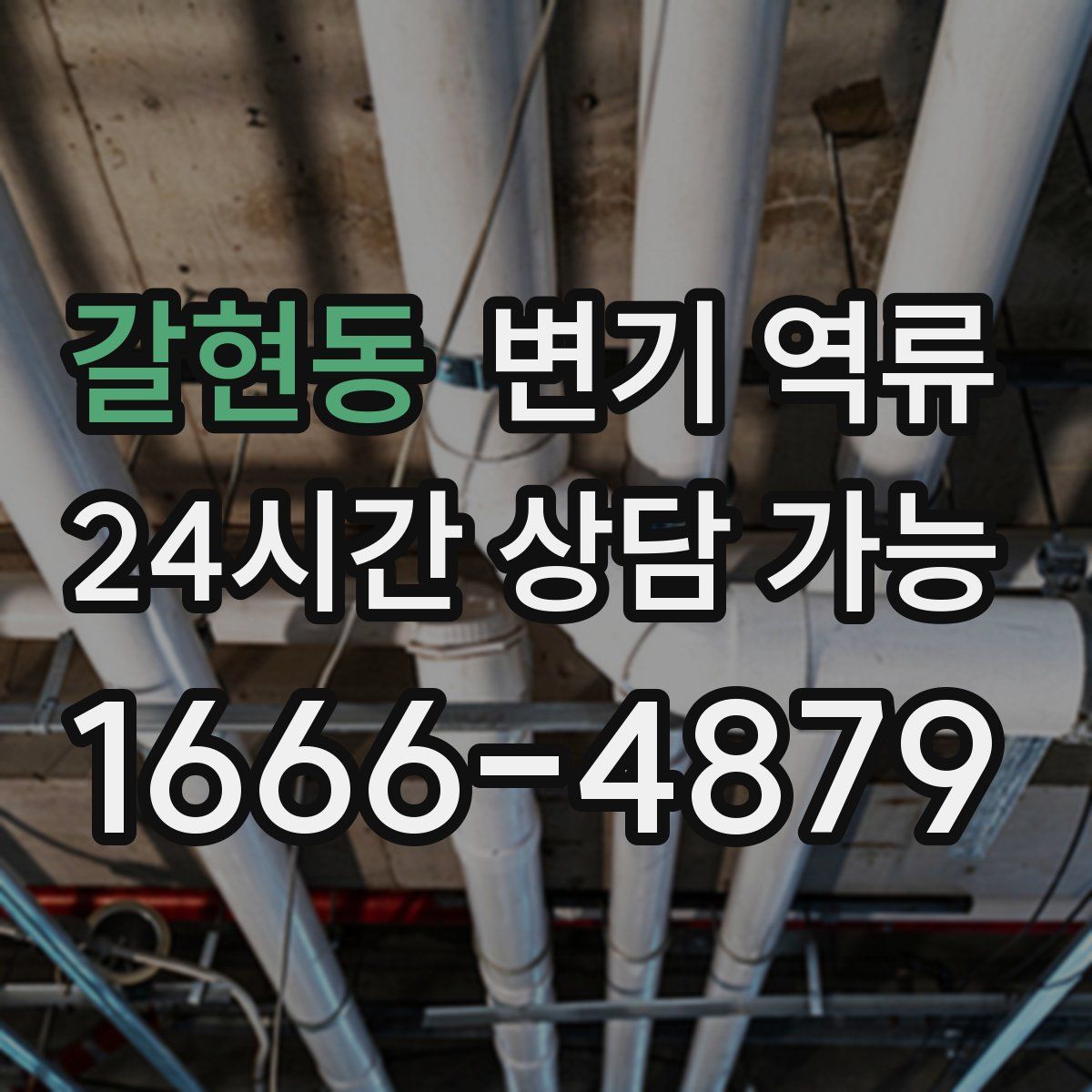 갈현동 변기 역류