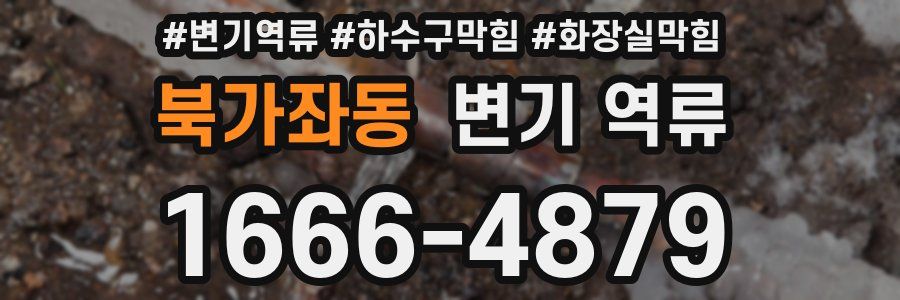 북가좌동 변기 역류