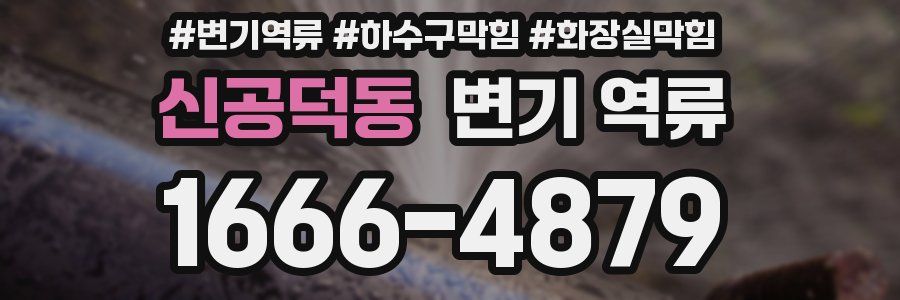 신공덕동 변기 역류