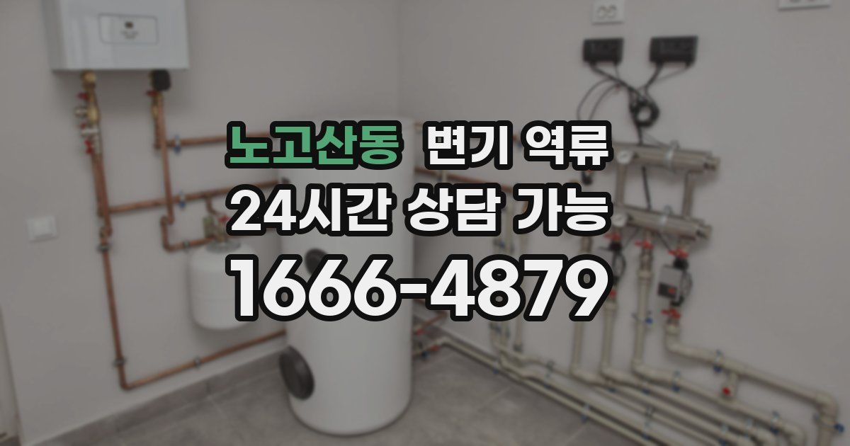 노고산동 변기 역류