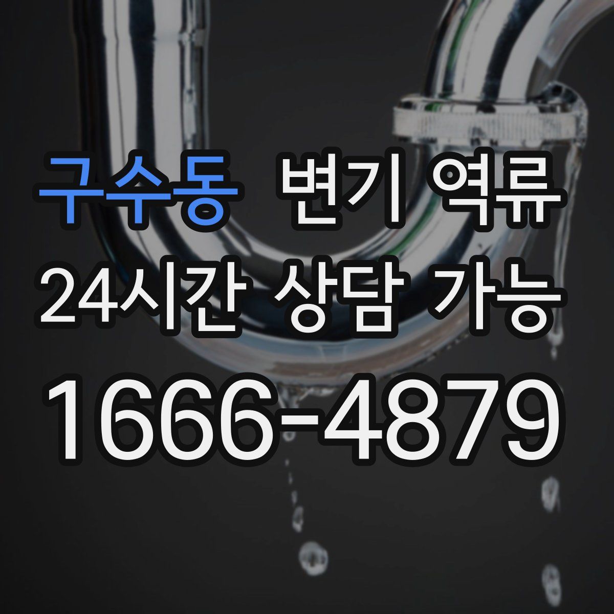 구수동 변기 역류