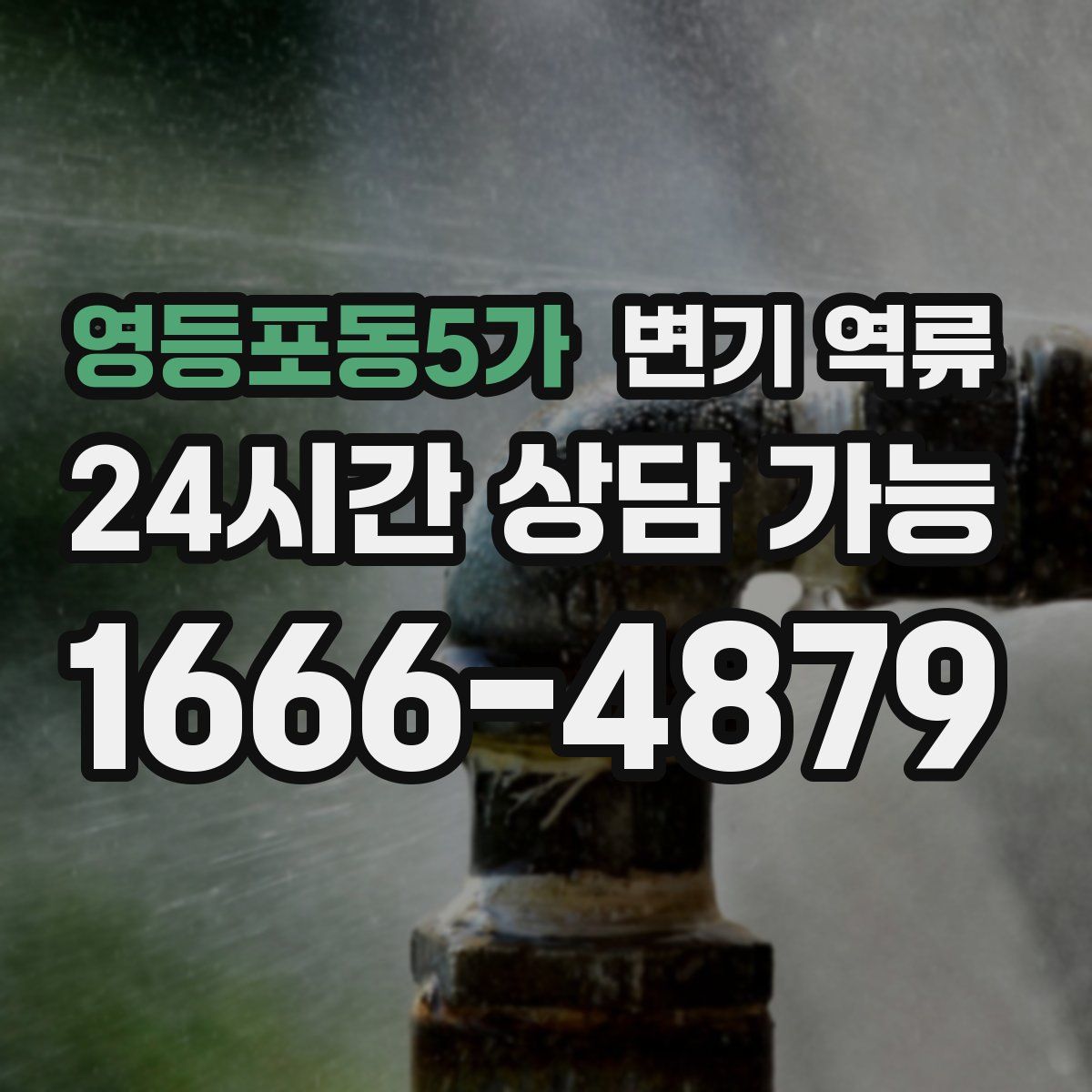 영등포동5가 변기 역류