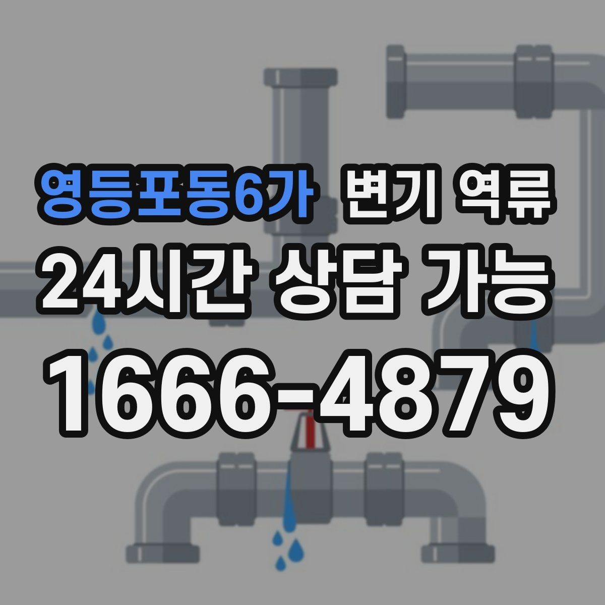 영등포동6가 변기 역류 청소 도구를 분리해야 하는 이유
