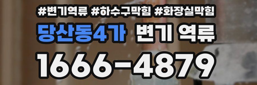 당산동4가 변기 역류