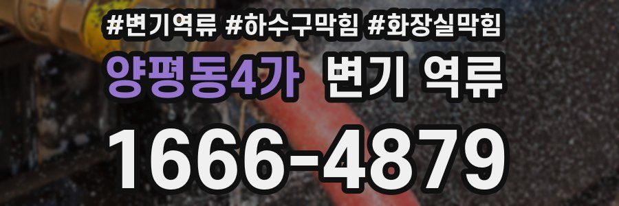 양평동4가 변기 역류