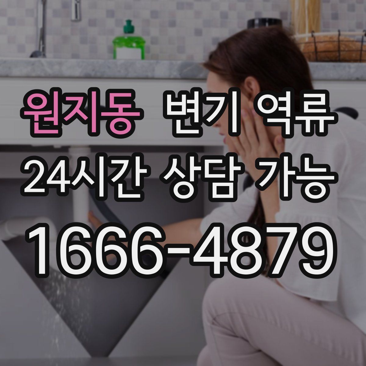 원지동 변기 역류