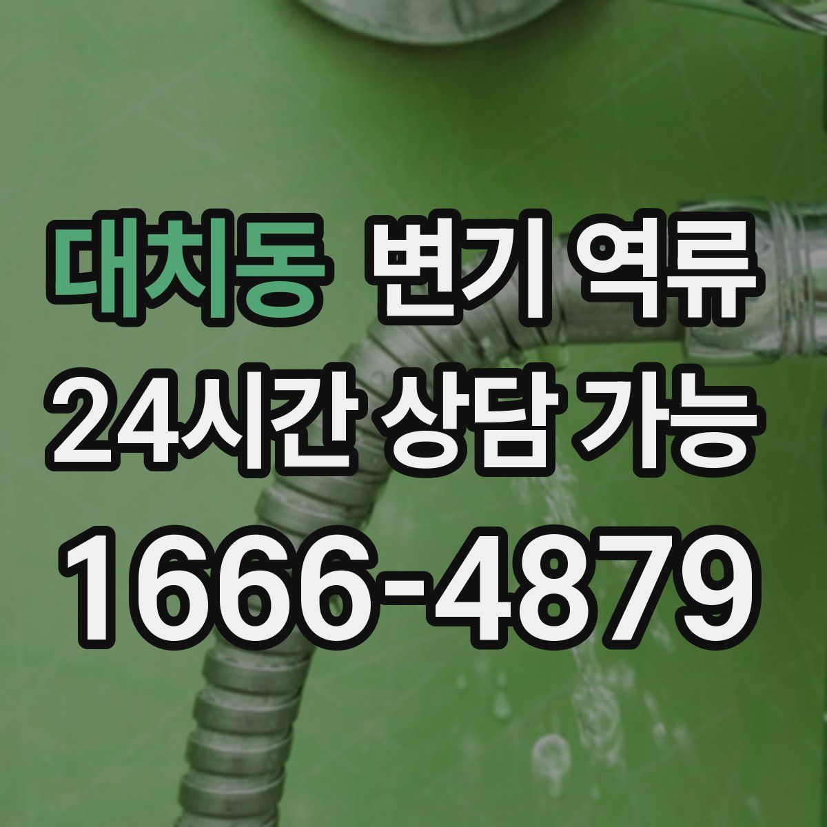 대치동 변기 역류