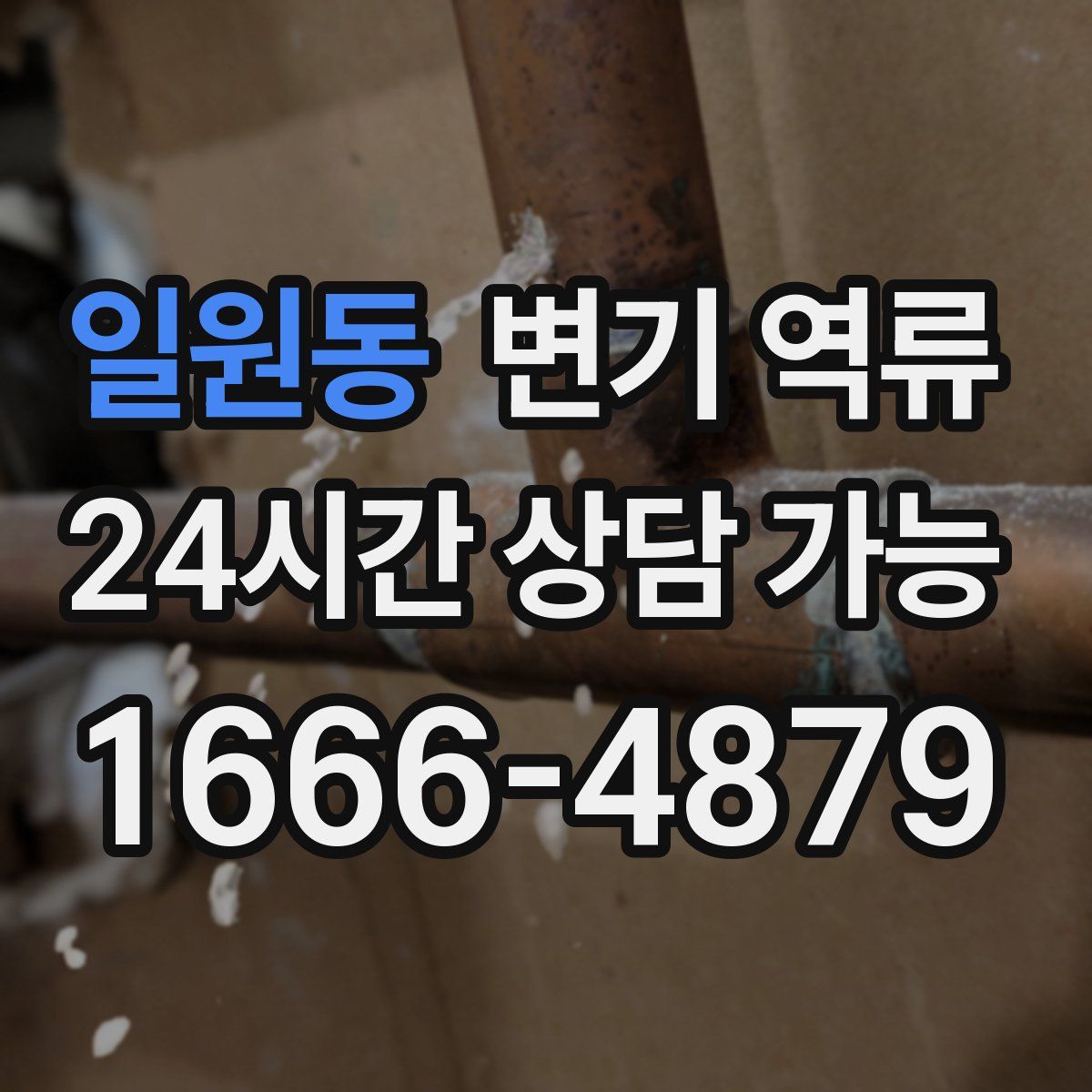 일원동 변기 역류