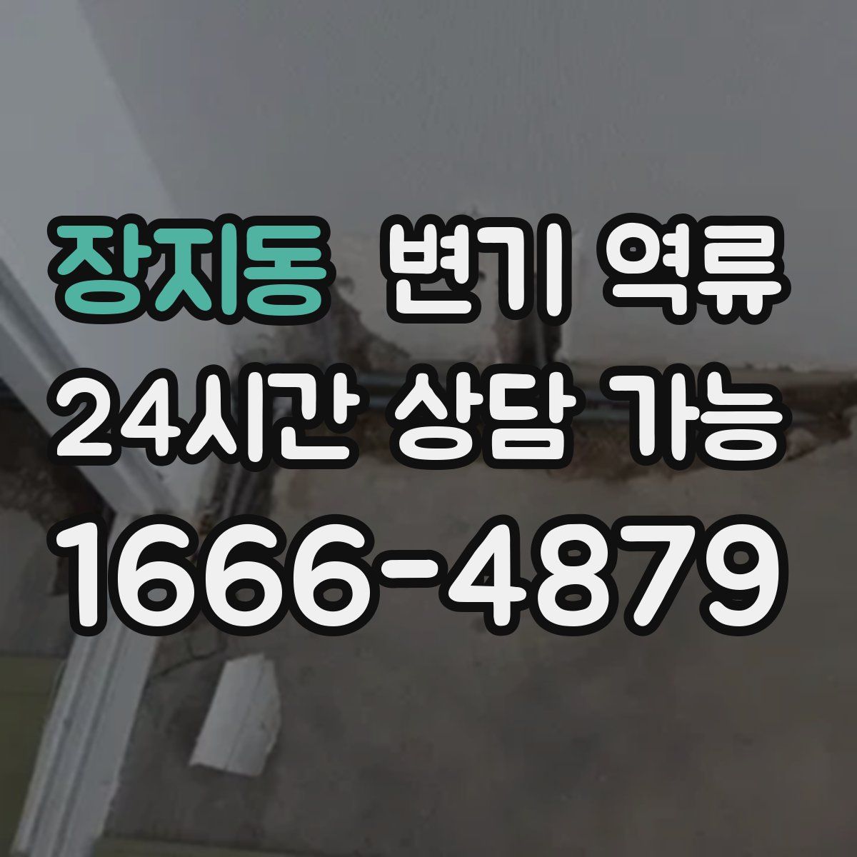 장지동 변기 역류