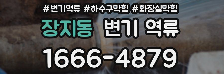 장지동 변기 역류