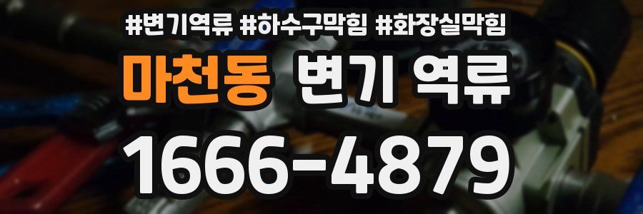 마천동 변기 역류