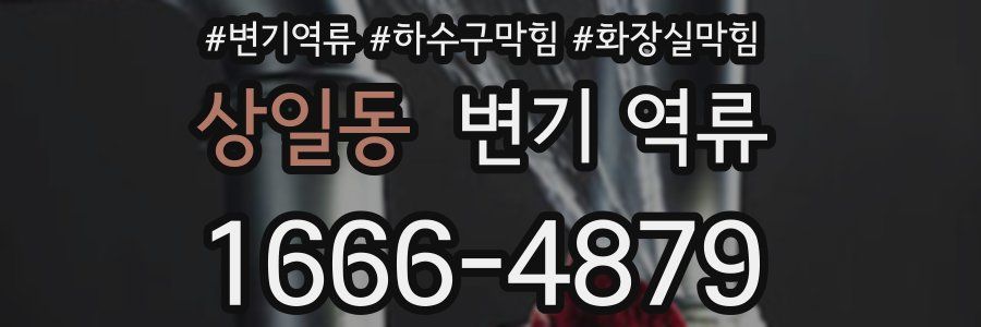 상일동 변기 역류