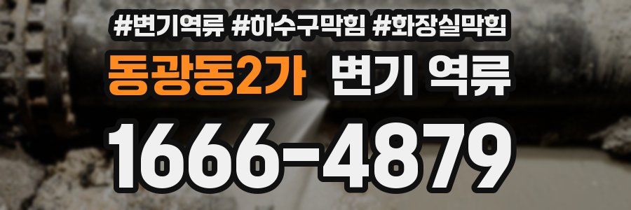 동광동2가 변기 역류