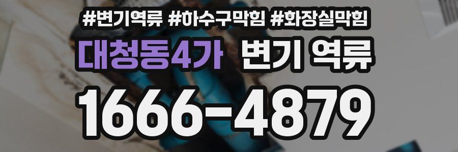 대청동4가 변기 역류