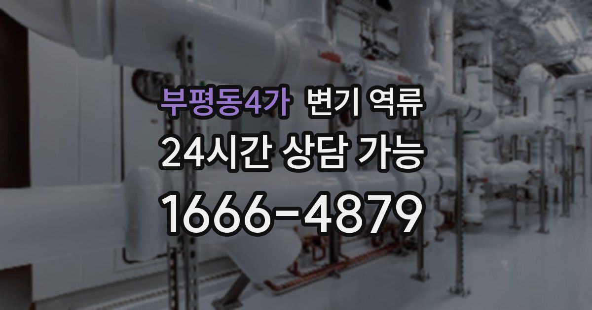 부평동4가 변기 역류