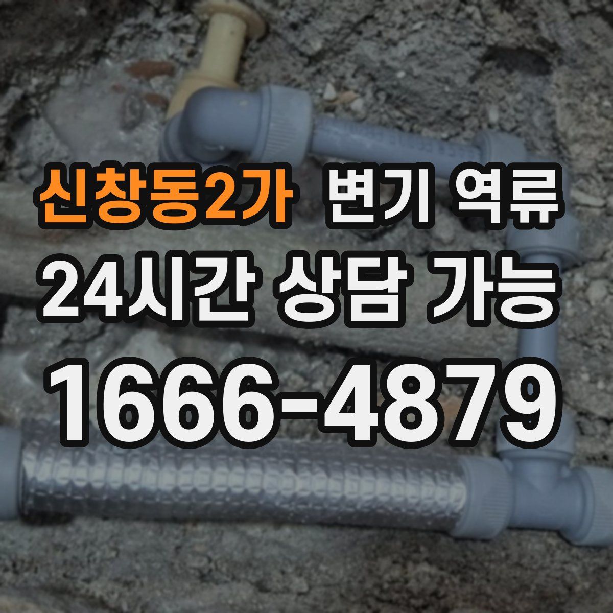 신창동2가 변기 역류