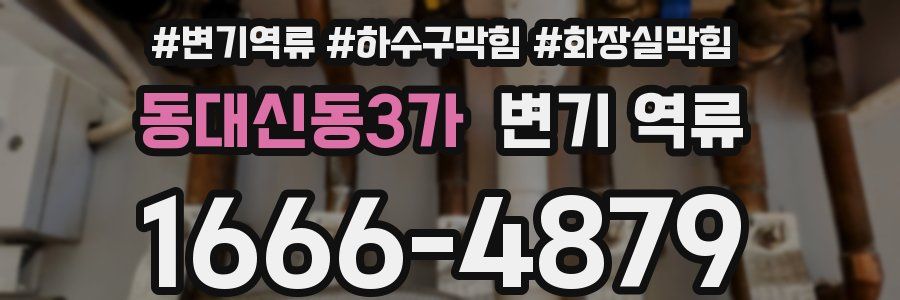 동대신동3가 변기 역류