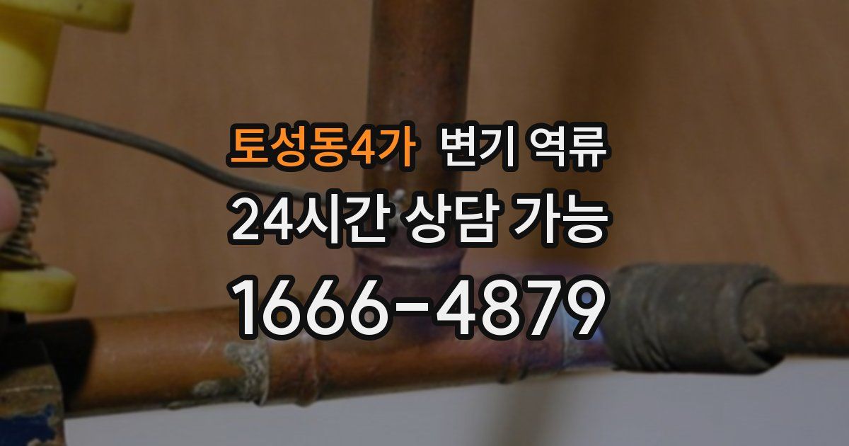 토성동4가 변기 역류