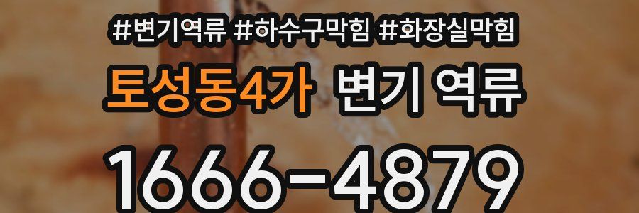 토성동4가 변기 역류