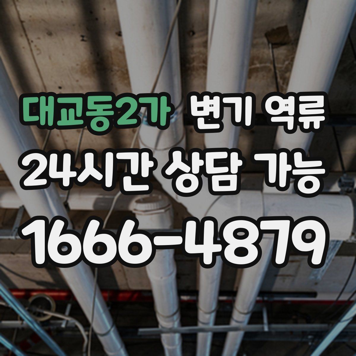 대교동2가 변기 역류 변기만 막힌 줄 알았는데 배관 문제인 경우