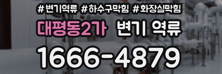 대평동2가 변기 역류