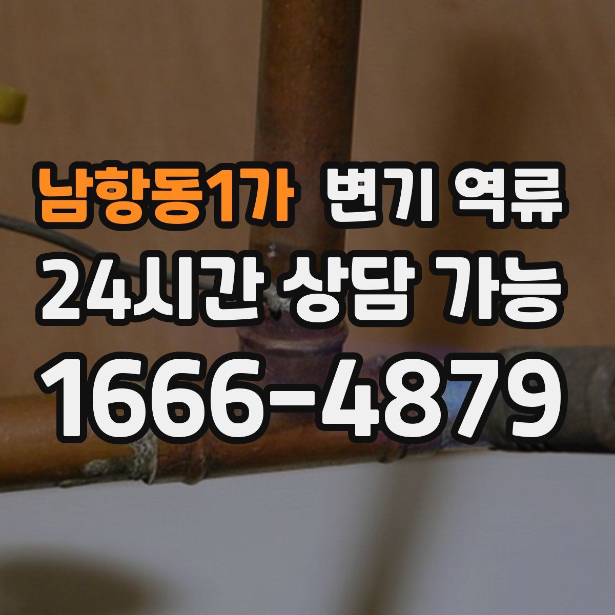 남항동1가 변기 역류