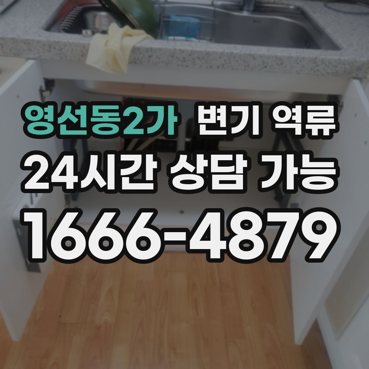 영선동2가 변기 역류