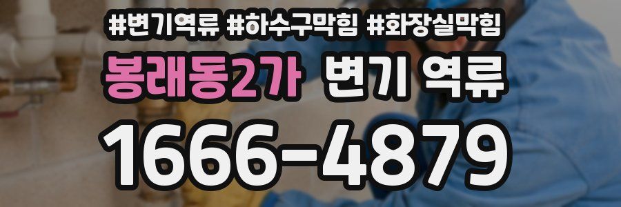 봉래동2가 변기 역류