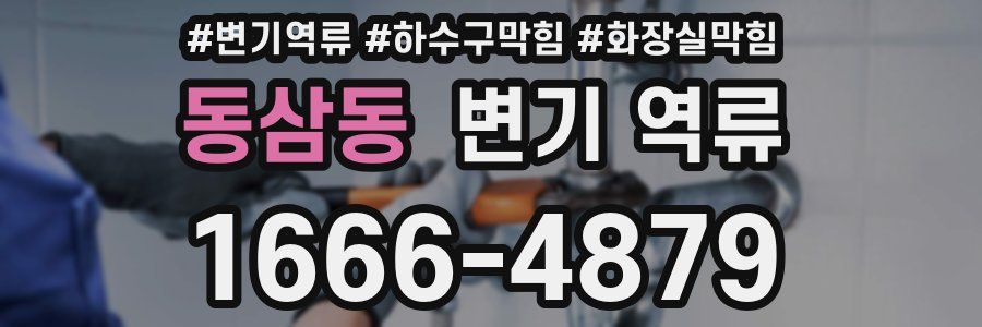 동삼동 변기 역류