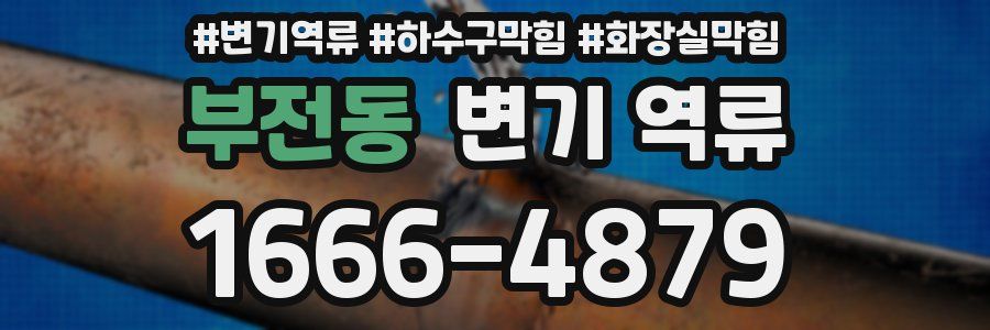 부전동 변기 역류