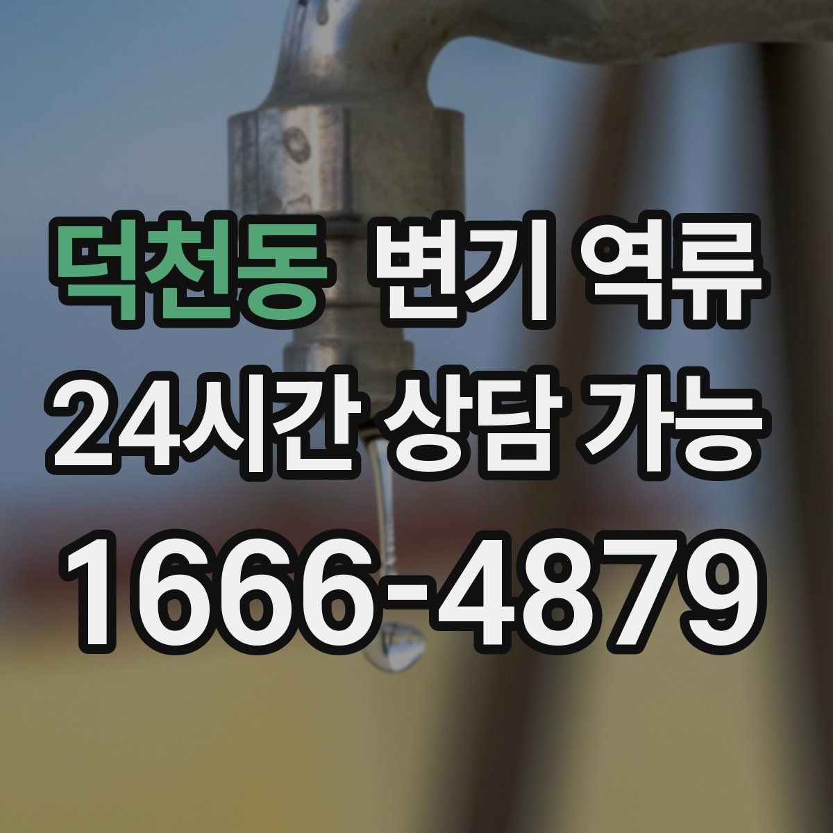 덕천동 변기 역류