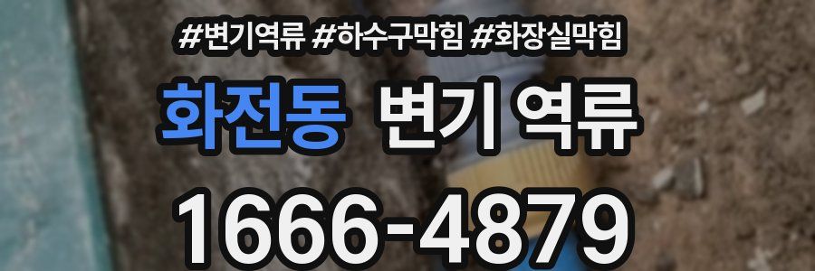 화전동 변기 역류