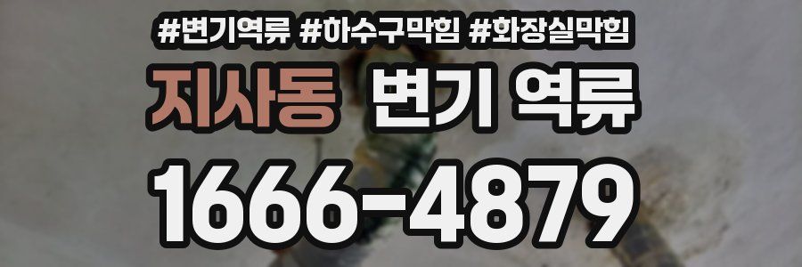 지사동 변기 역류