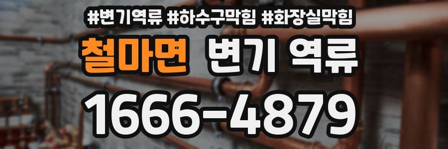 철마면 변기 역류