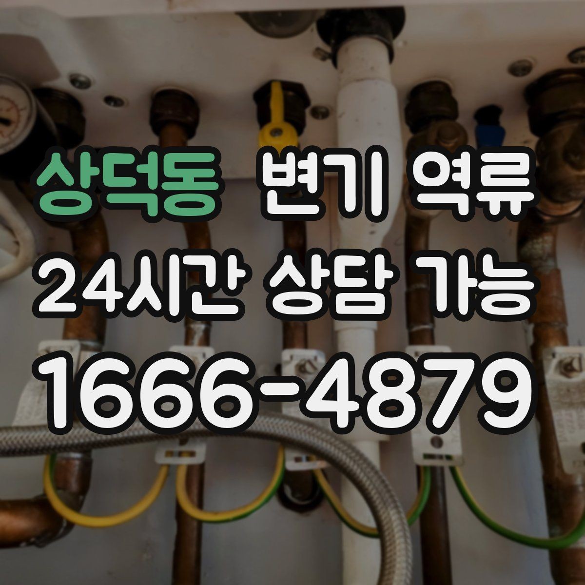 상덕동 변기 역류 아파트에서 공용 수직관 문제일 때 신호