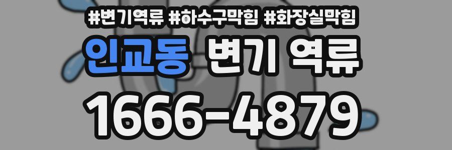 인교동 변기 역류