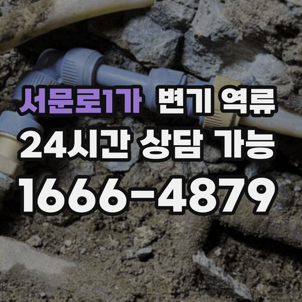 서문로1가 변기 역류