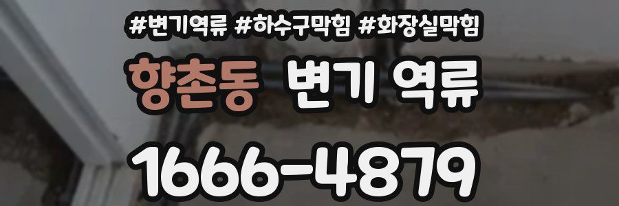 향촌동 변기 역류