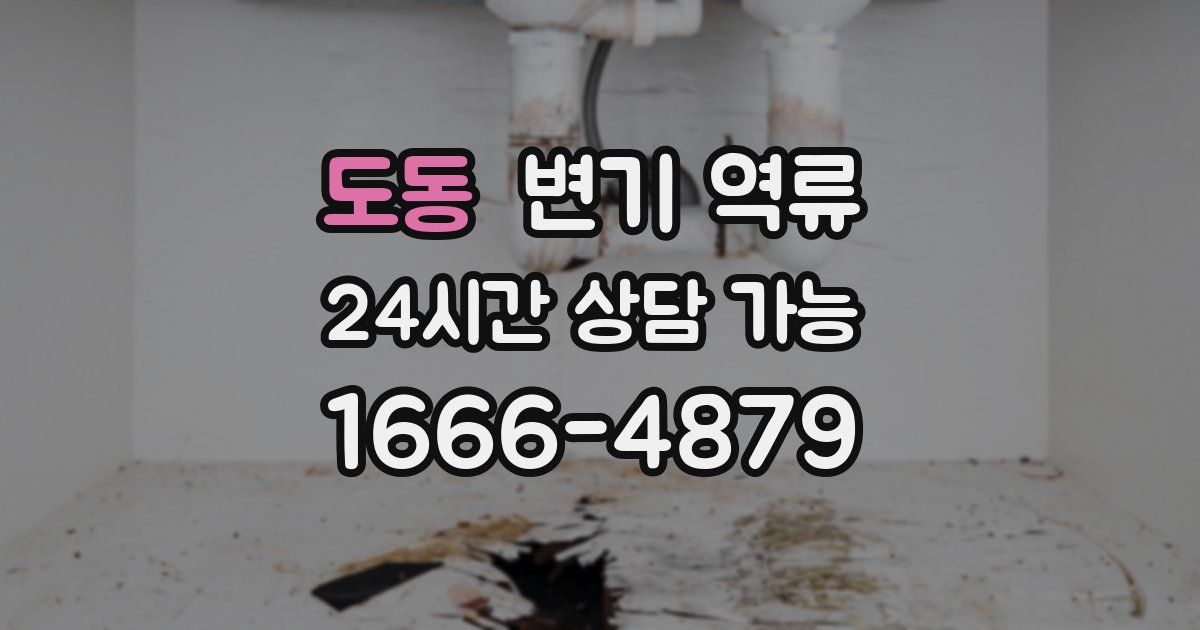 도동 변기 역류