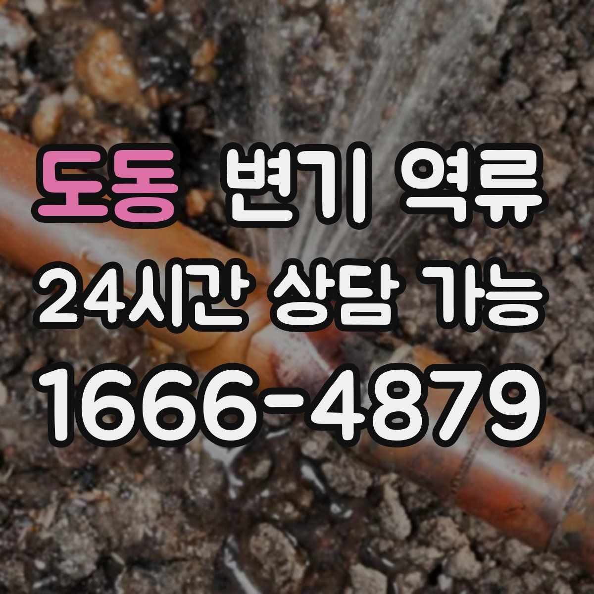 도동 변기 역류