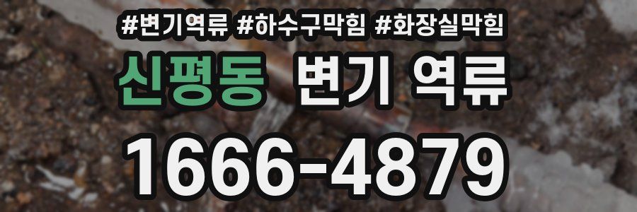 신평동 변기 역류