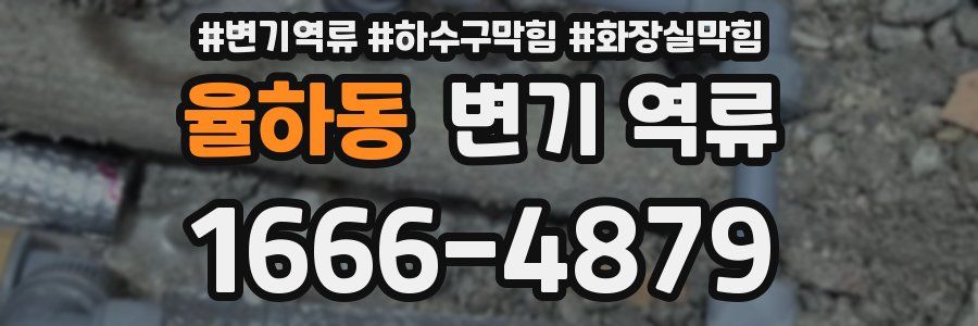 율하동 변기 역류