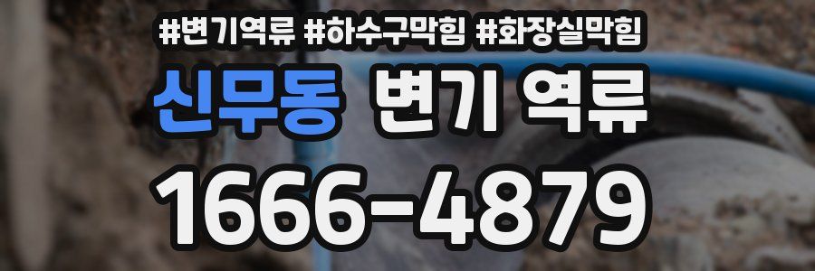 신무동 변기 역류
