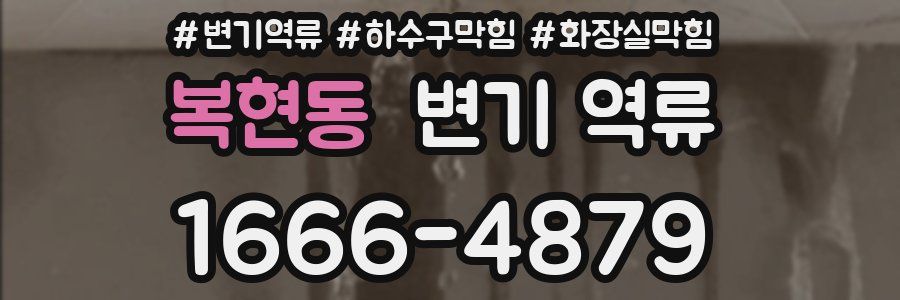 복현동 변기 역류