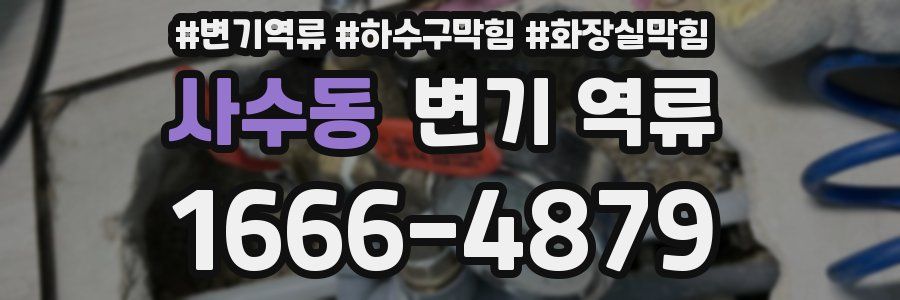 사수동 변기 역류