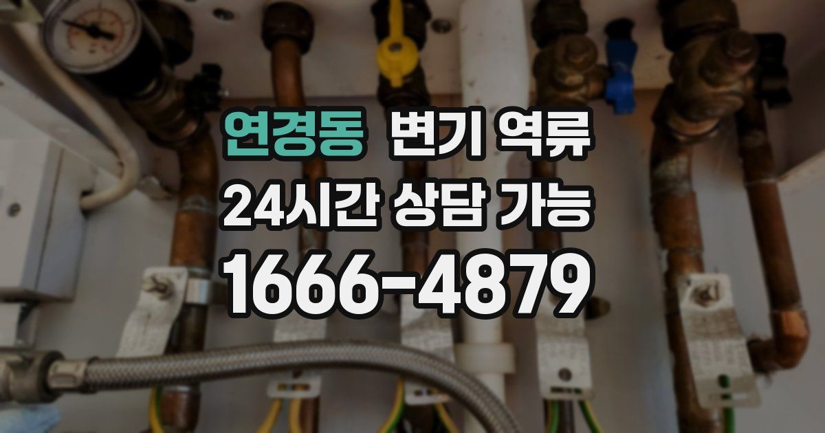 연경동 변기 역류