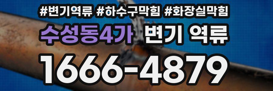 수성동4가 변기 역류
