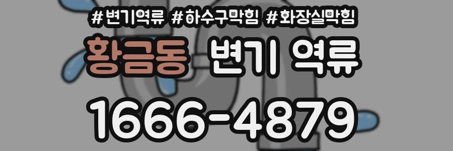 황금동 변기 역류